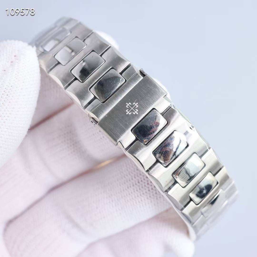 파텍필립 노틸러스 퍼페츄얼 캘린더 티파니 컬러 시계 워치